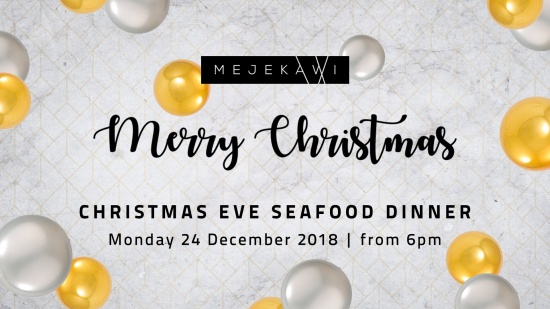 Christmas Eve Seafood Dinner at Mejekwai