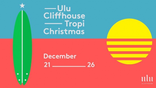 Celebrate a tropical Christmas with a view at Ulu Cliffhouse.