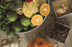 fruit-and-herbs-for-spa