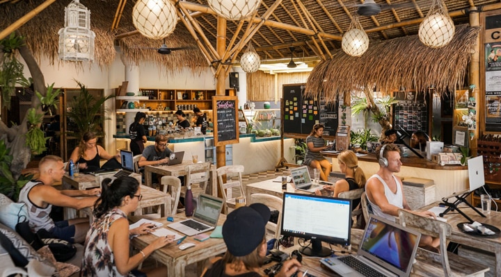 Six of the best co-working spaces in Bali.