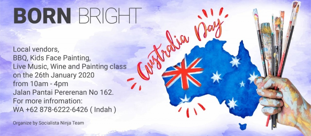Born Bright Australian Day