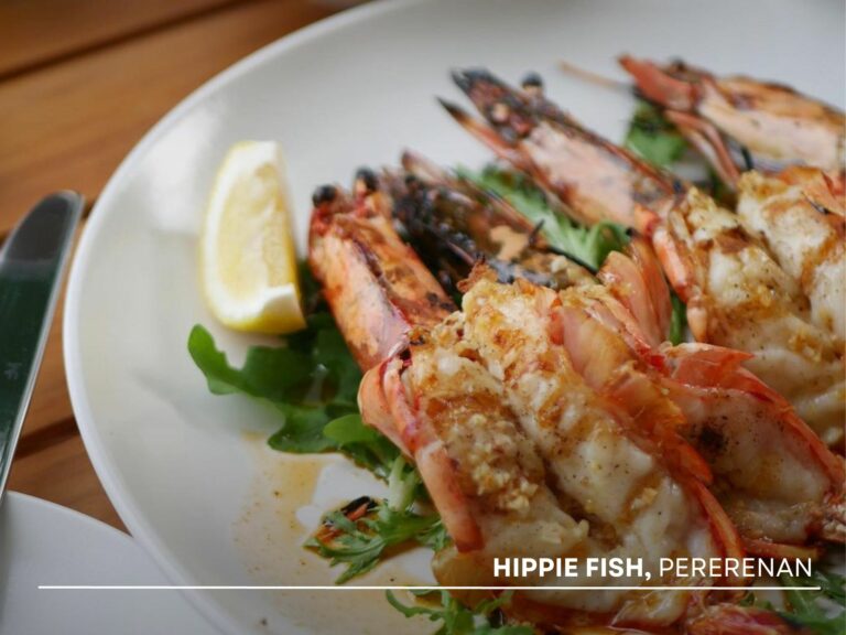 hippio fish bali, seafood, bali seafod restaurant, seafood in pererenan