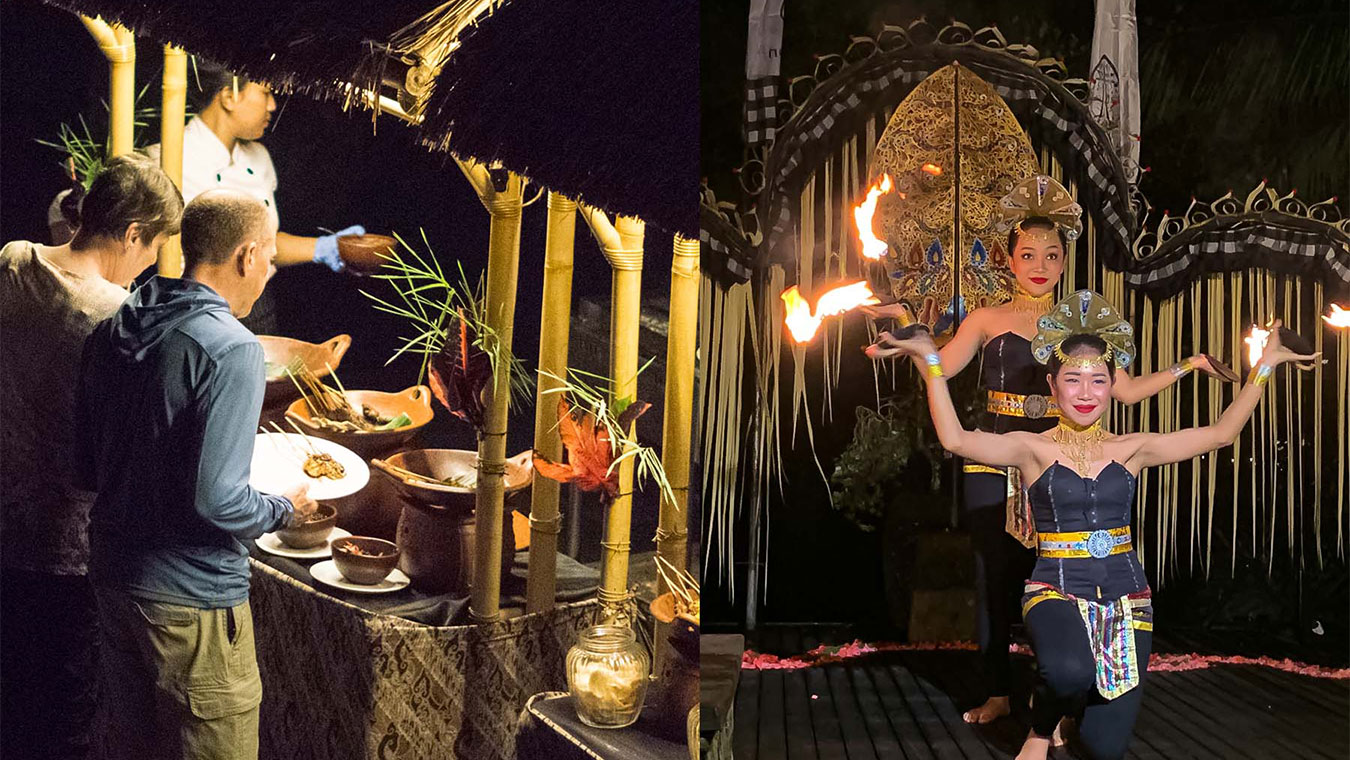 Bali Event, The Kayon Ubud. Fire Dance
