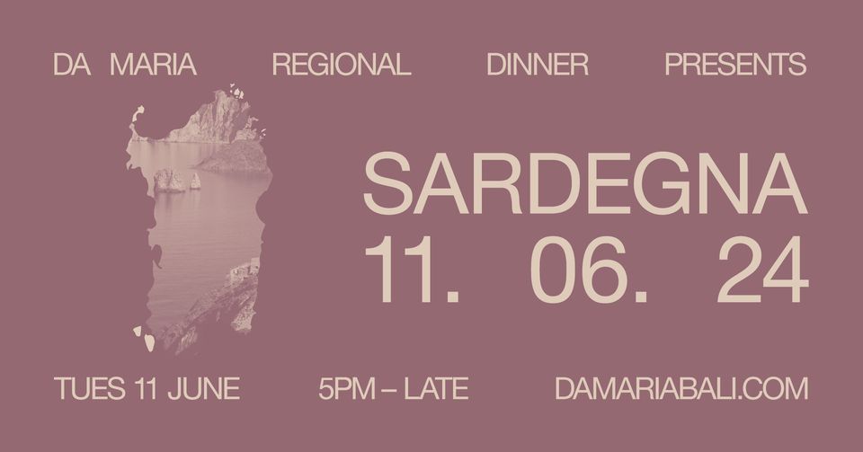 Da Maria Regional Dinner Sardegna