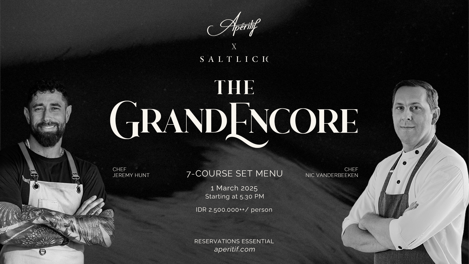 The Grand Encore: Apéritif X Saltlick – A Culinary Reunion of Flames and Flavors!
